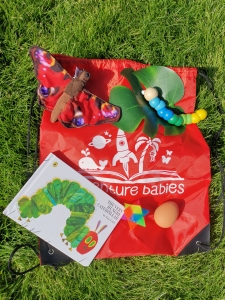 hungry caterpillar storytelling bag