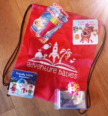 Christmas sensory bag