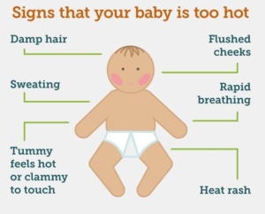 how to look after your baby in hot weather