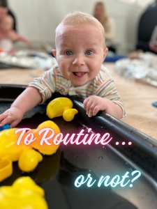 Does my baby need a routine