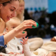 when do babies make eye contact