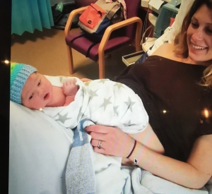 overwhelming love for my newborn
