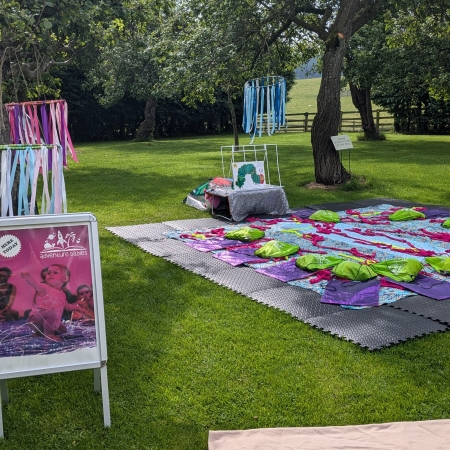 storytelling at Wheelbirks Corbridge baby and toddler class