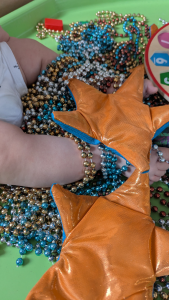 how to set up a baby play area