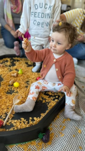 What is the pincer grip in babies?