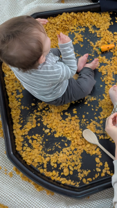 What is the pincer grip in babies?