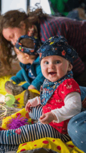 when do babies learn to sit up