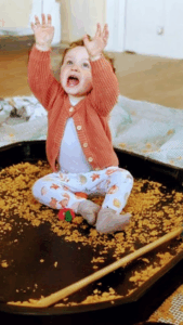 hand-eye coordination in babies