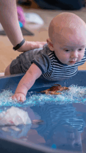 benefits of messy play for babies and toddlers