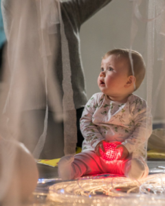 why do babies stare at other babies