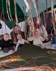 why do babies stare at other babies
