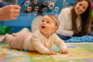 How to entertain a baby