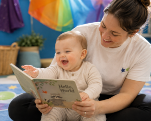 How to entertain a baby