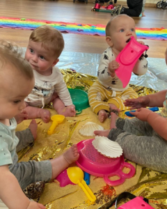 How do babies learn to communicate?