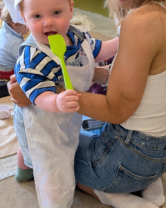 easy sensory play for babies at home