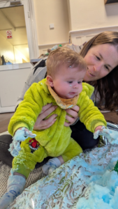 how to encourage baby babbling