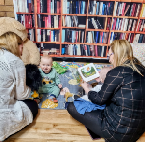 why read the same book to a baby